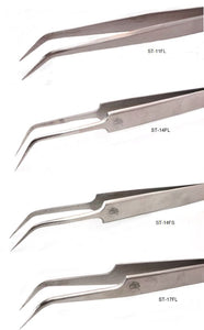 3D+ Volume Application 45 Degree Angle Tweezers - Pro Eyelash Extensions