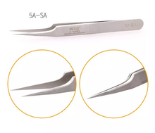 Load image into Gallery viewer, Vetus Silver Tweezers - Pro Eyelash Extensions