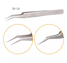 Load image into Gallery viewer, Vetus Silver Tweezers - Pro Eyelash Extensions