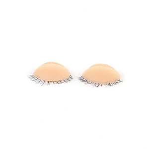 3 Pairs Realistic Eyelids With Lashes For Advance Mannequin Head - Pro Eyelash Extensions