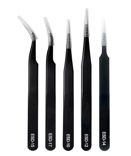 Vetus ESD Eyelash Tweezers - Pro Eyelash Extensions